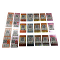 Hot selling variable data packaging labels security water proof custom PET qr code sticker